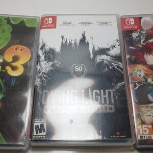 Nintendo switch game cases only no games